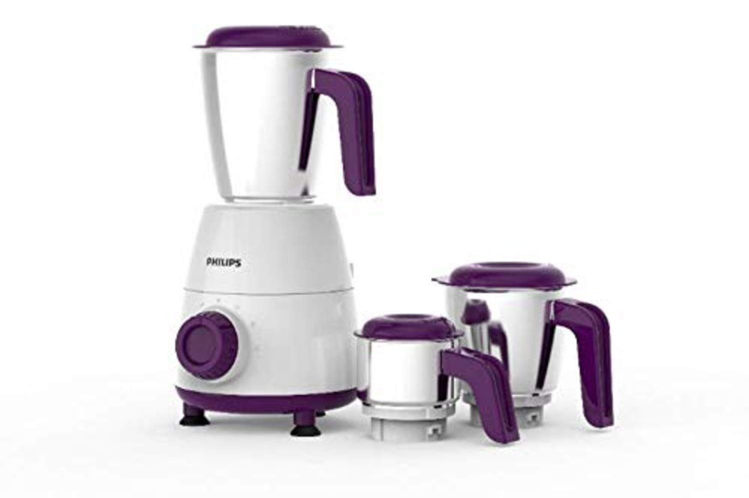 Philips HL7505 Mixer Grinder - White and Purple